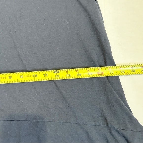 Eileen Fisher Jersey Tank Dress Tunic Size Small Navy Blue Asymmetrical Hem - Picture 14 of 15